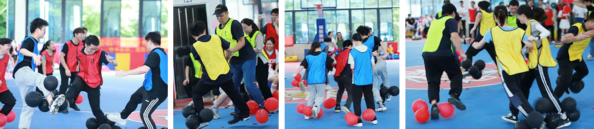 快乐运动，高效事情——维多利亚老品牌vic十五周年庆意见意义运动会